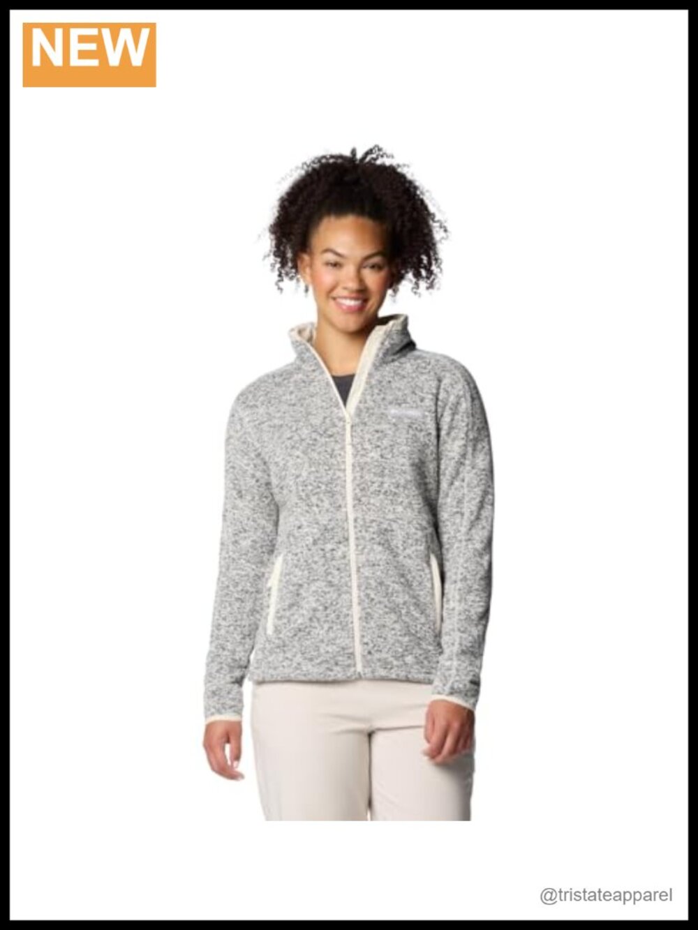 Columbia Plus Size Sweater Weather Full Zip Fleece Jacket